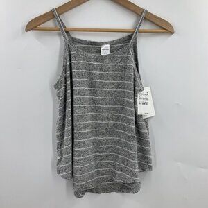 Nordstrom Girls Classic Relaxed Striped Thin Strapped Tank Top‎ Size L NWT